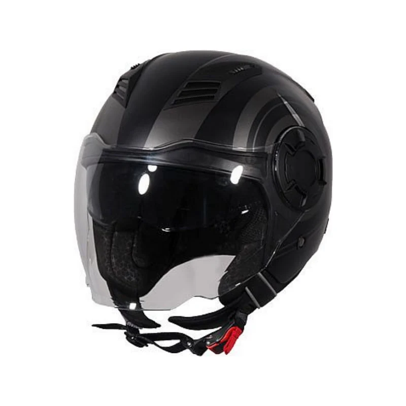 Casque Vito isola mat noir / titane