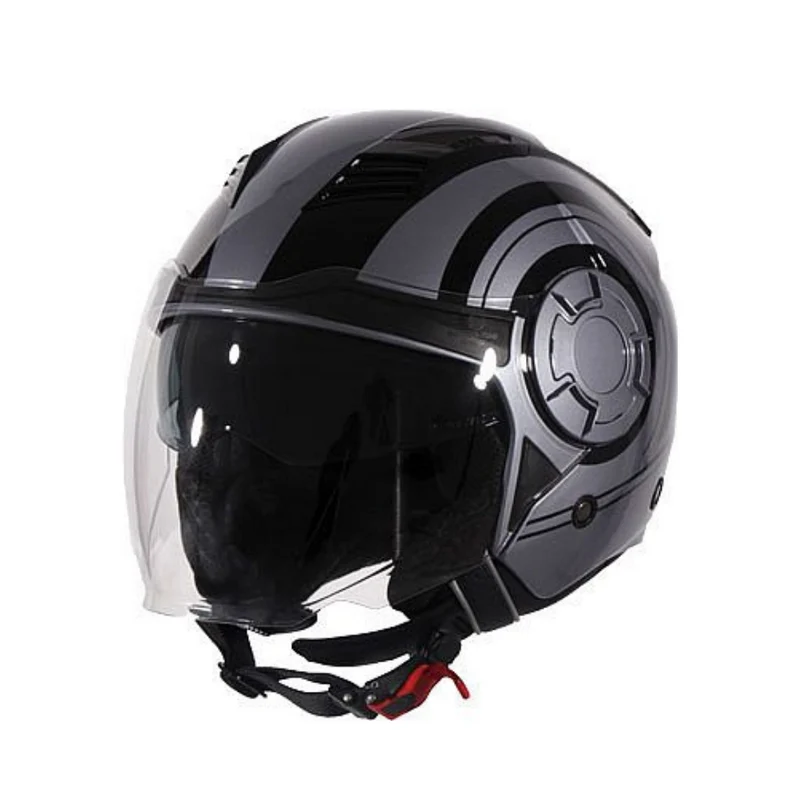 Casque vito isola gloss gris / noir