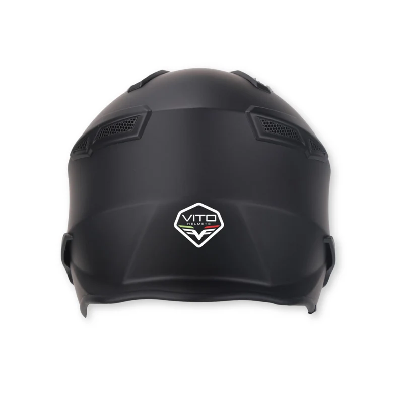 Casque vito bruzano mat noir