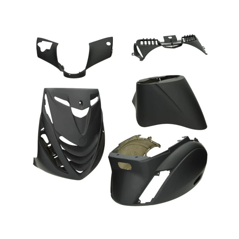 Kit de carrosserie SP Piaggio Zip Noir Mat