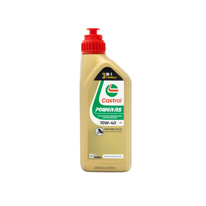 Huile Castrol Power RS/1 4 Temps 10W40 1 Litre