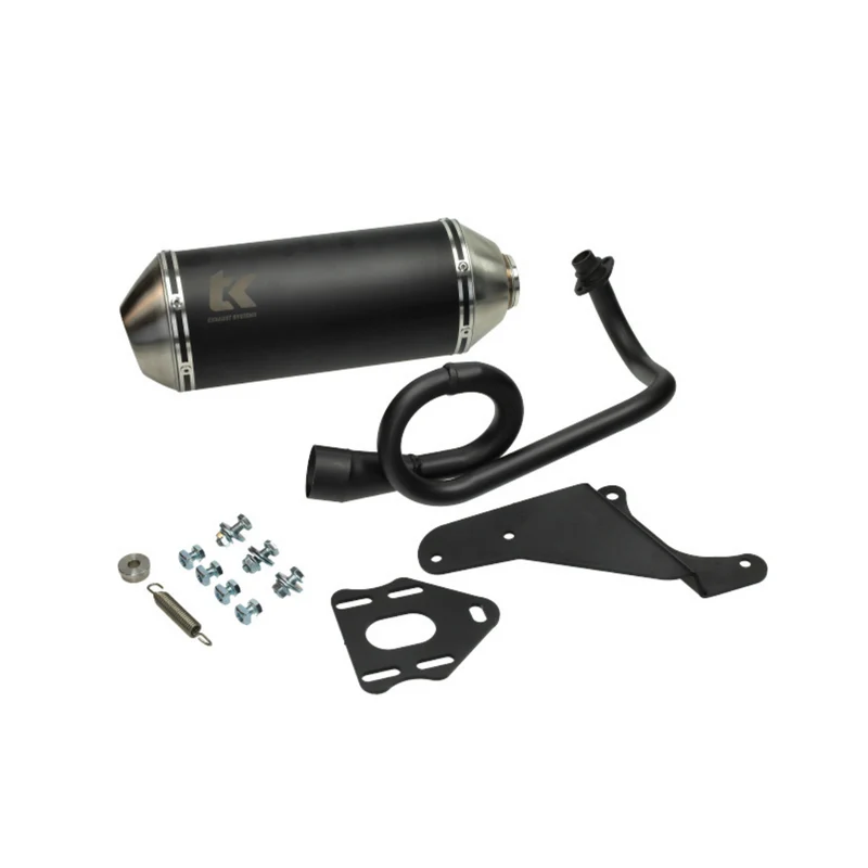 Turbokit Échappement Piaggio Zip 4 TRAD 2V Noir