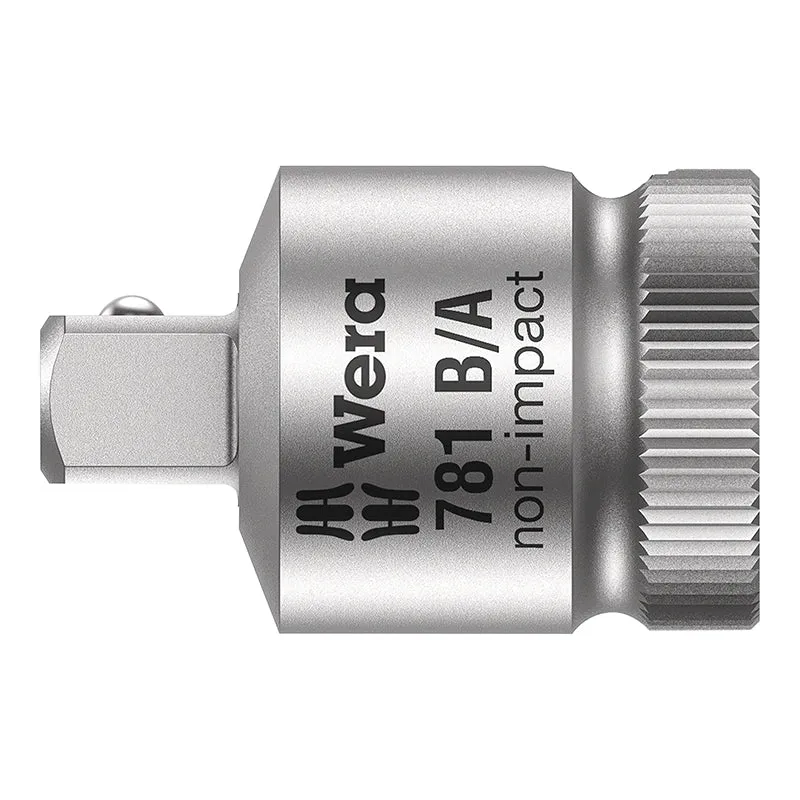 Adaptateur De Douille Wera 781B 3-8 Vers 1-4 (Vendu A L'Unite) -Marque Allemande Pour Les Ateliers-