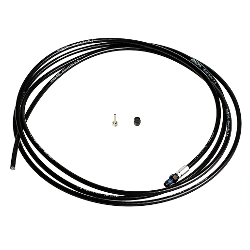 Durite de frein Disctube, raccord M6 droit 0°, 2500 mm