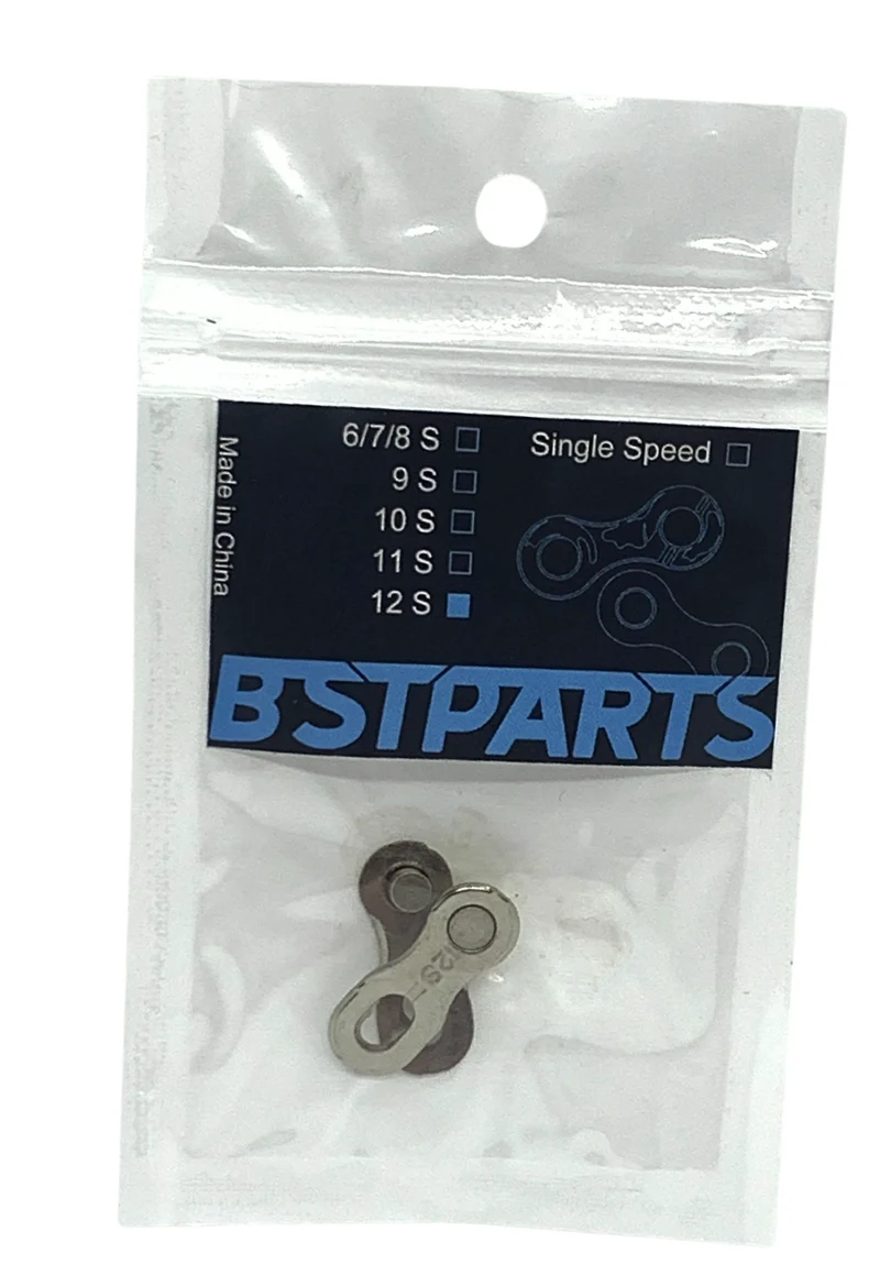Attache rapide BST Parts SP12, 12 vitesses, argent