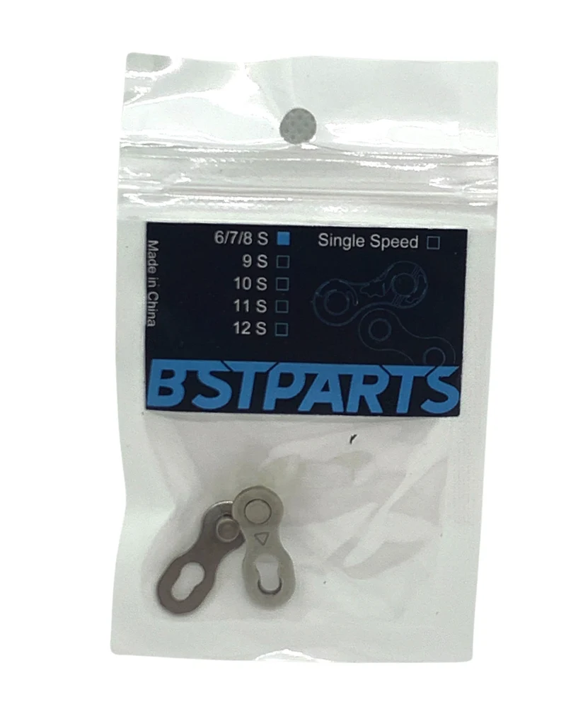 Attache rapide BST Parts SP8, 6/7/8 vitesses, argent