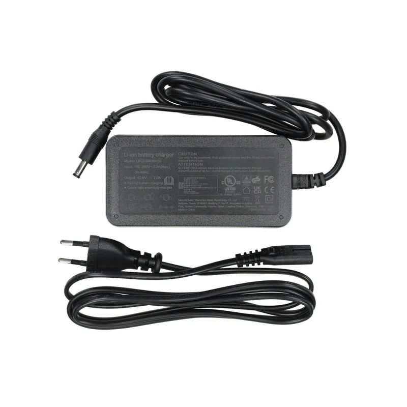 Chargeur de batterie 42V 2A DC 5.5-2.1 V8 Mini Fatbike