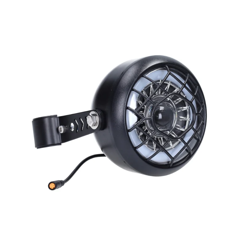 Bloc Phare Noir Prise 3 Broches V8 / V20 Fatbike