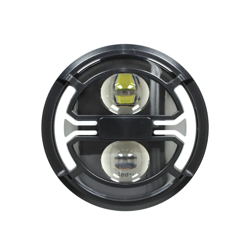 Phare LED d'origine avec clignotants intégrés + kit de montage prise 5 broches V8 Fatbike