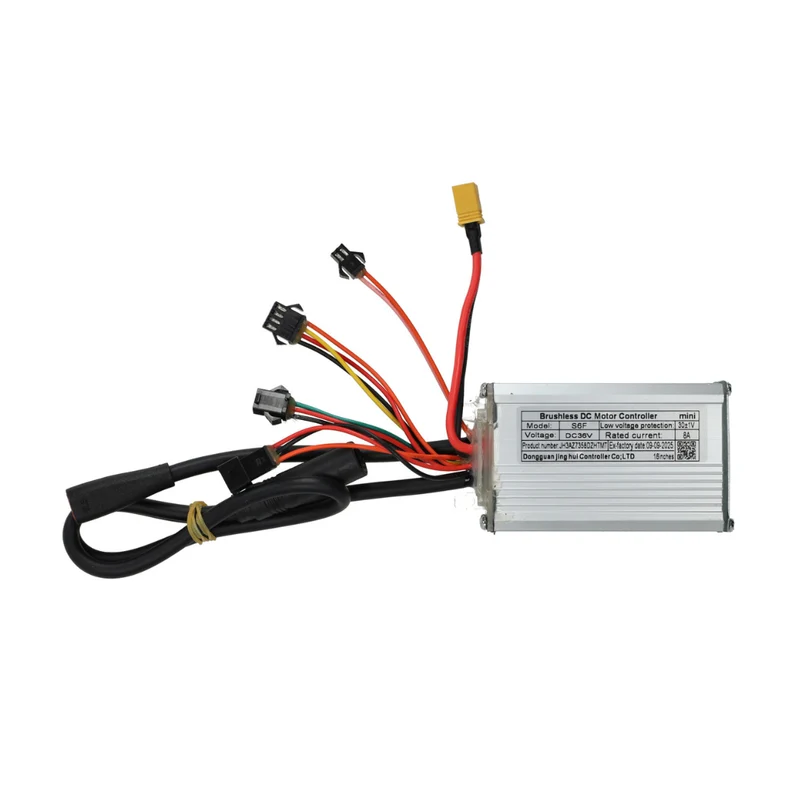 Unité de contrôle C80 Mini 36V 8A (25 KM/H) 250W moteur prise noire V8 Fatbike