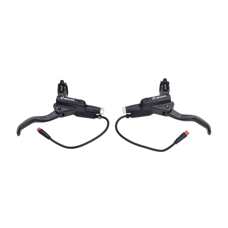 Jeu de leviers de frein Prise hydraulique 2 broches Zoom Type A Prise rouge V8 Fatbike
