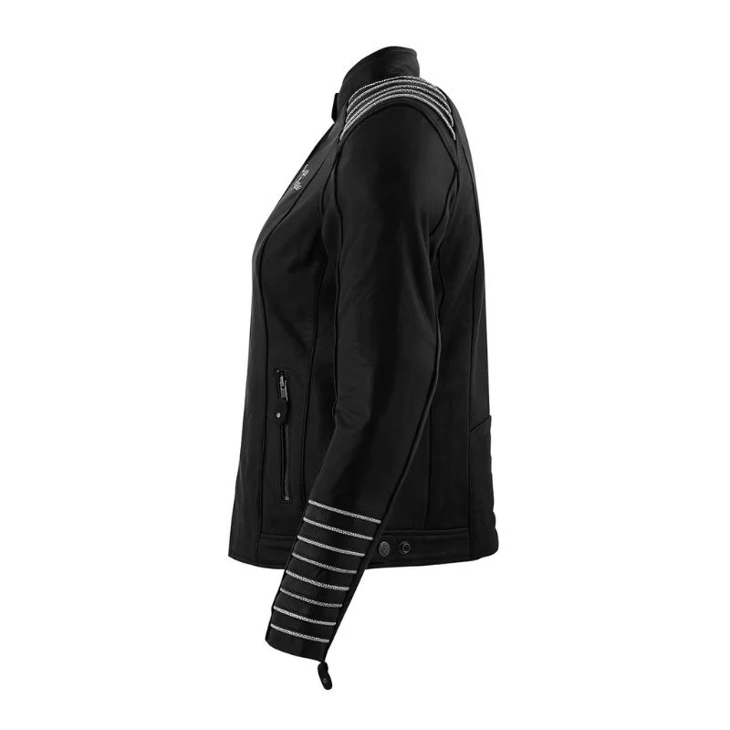 Blouson de moto femme AA - Jacket Amanda noir