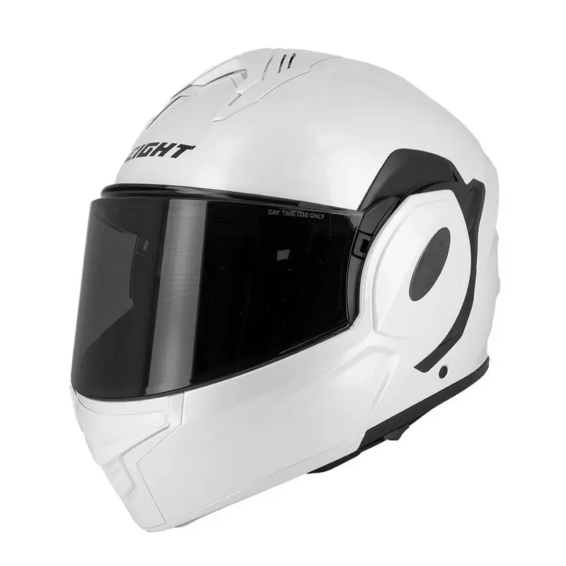 Casque moto modulable - FlipTech blanc