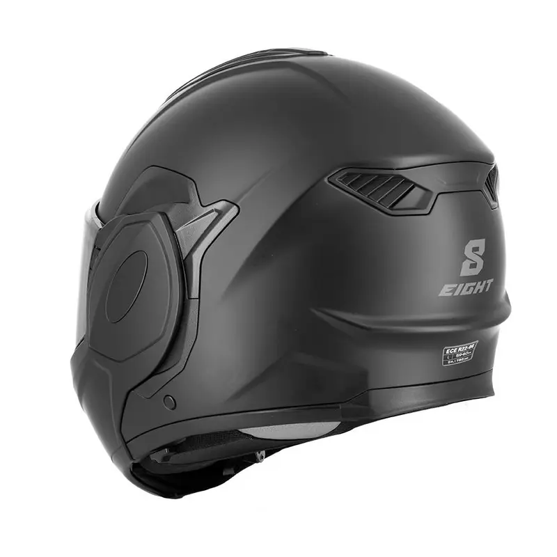 Casque moto modulable - FlipTech noir