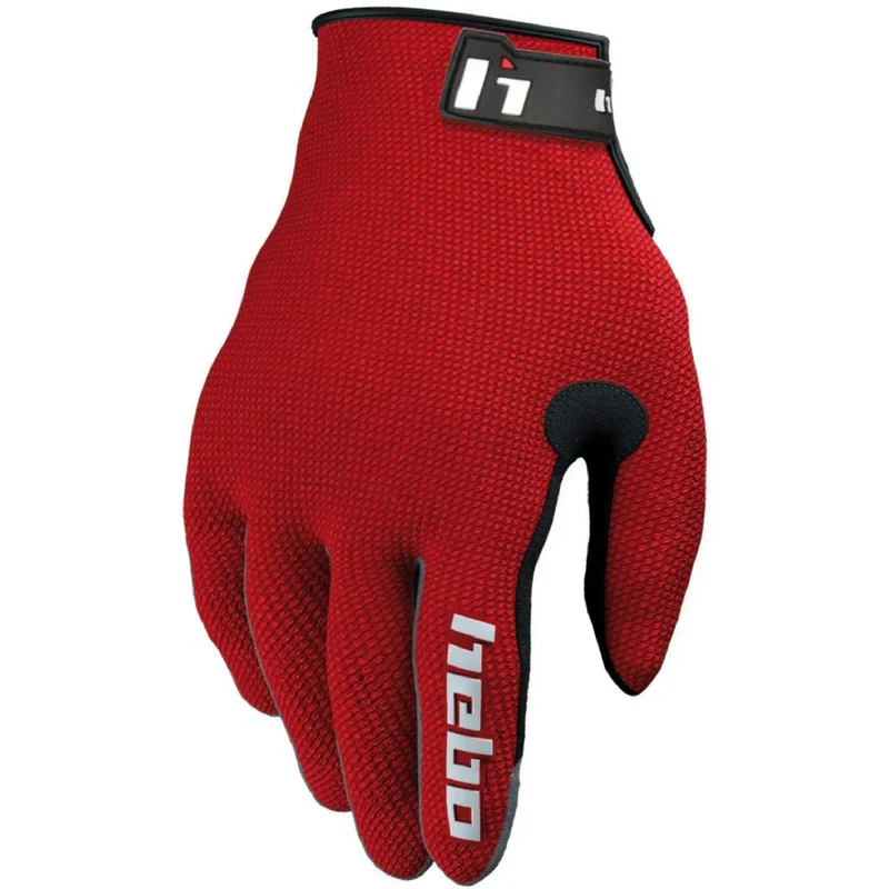 Guantes Hebo Trial Team - Rojo