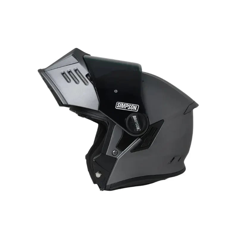 Casque moto modulable - Darksome gris
