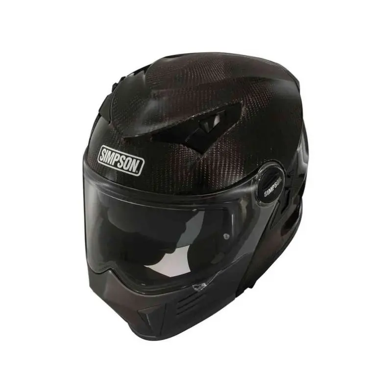 Casque moto modulable - Darksome carbone