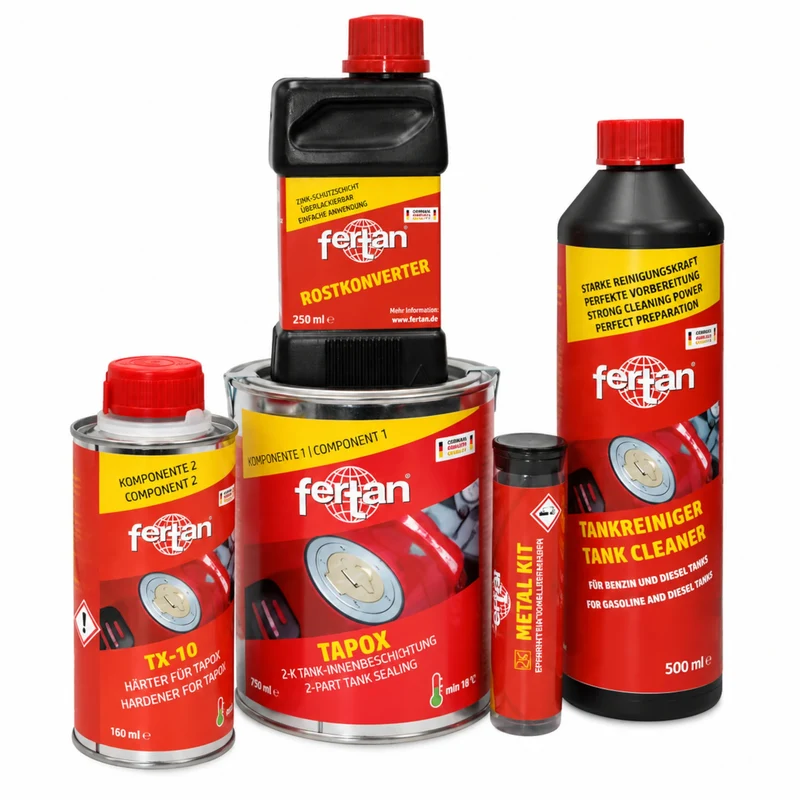 Tratamiento anti oxido y protección depósito Tapox