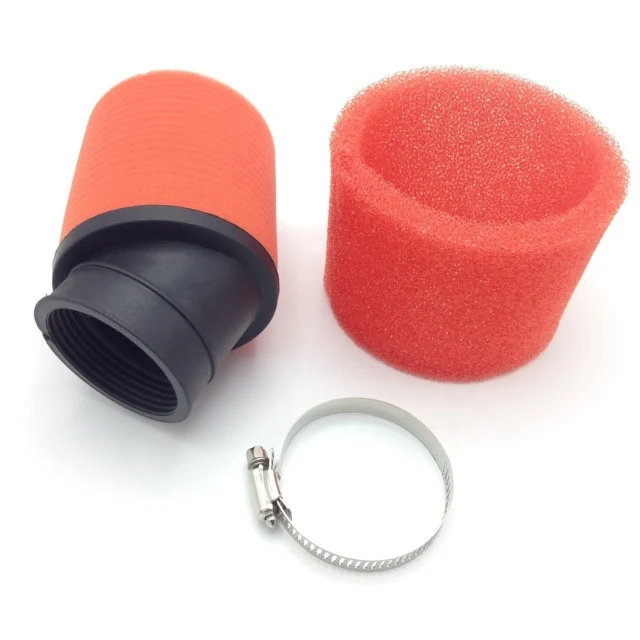 Filtro de aire Double Foam d=49mm AllPro - rojo