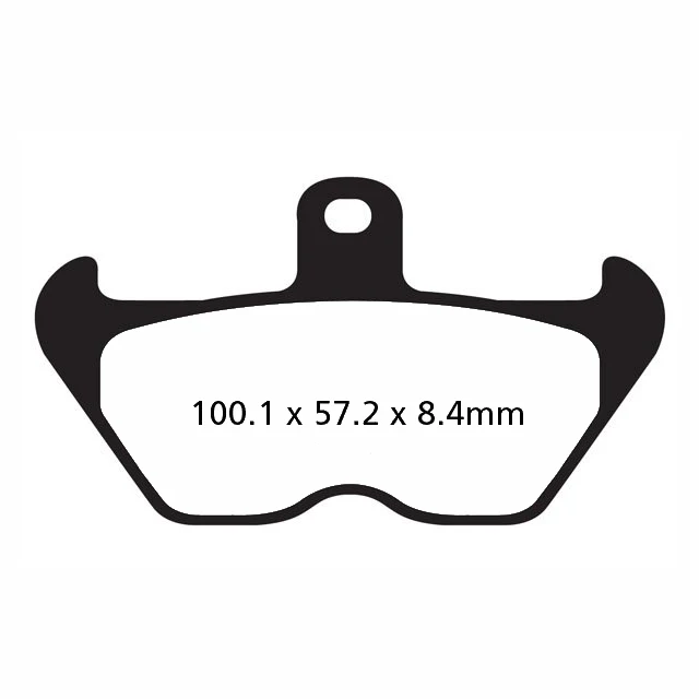 Pastillas de freno delanteras BMW K 1200-1300 / R 1100-1150-1200 EBC HH - sinterizadas