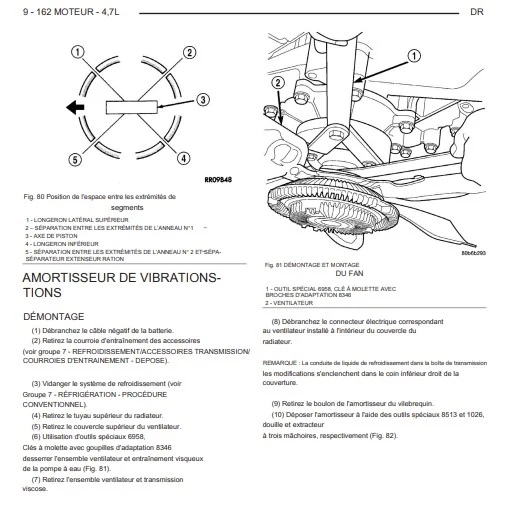 Manuel d'atelier Dodge RAM 2003 français