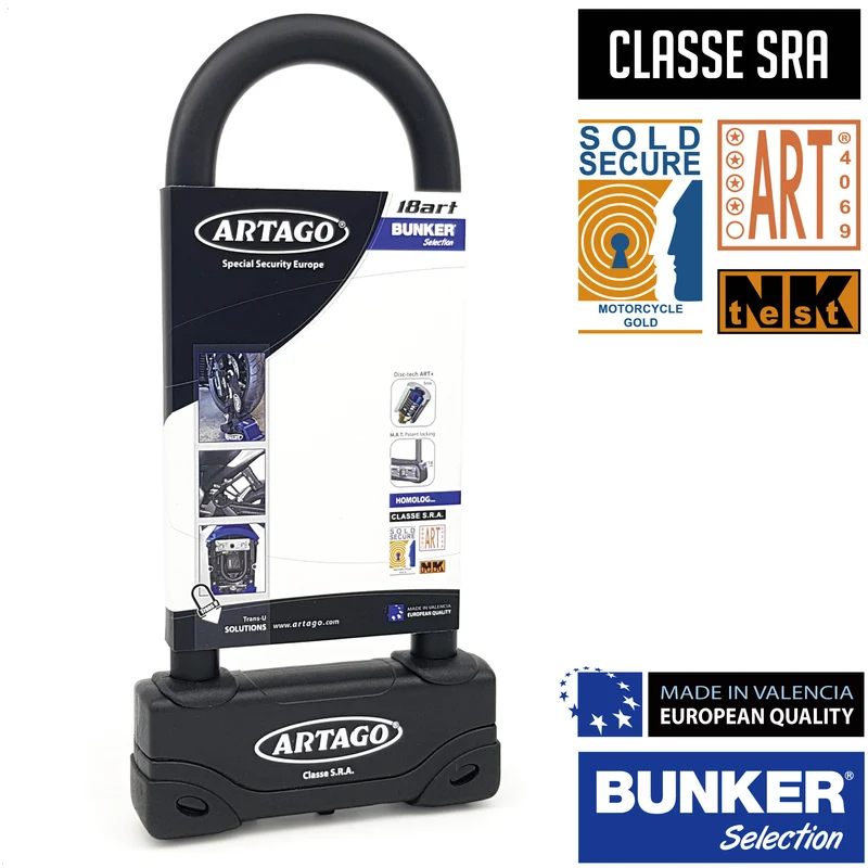 Antivol moto U SRA 85x245mm