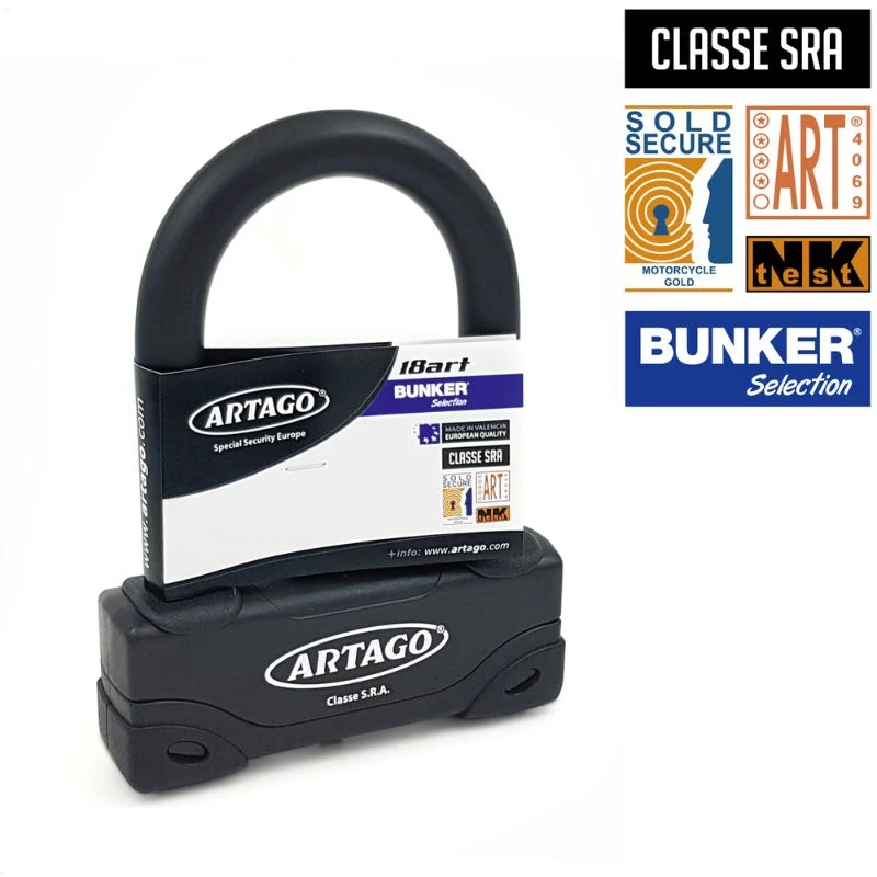Antivol moto U SRA 85x125mm