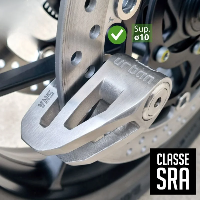 Bloque disque moto SRA 10mm - BikerLock
