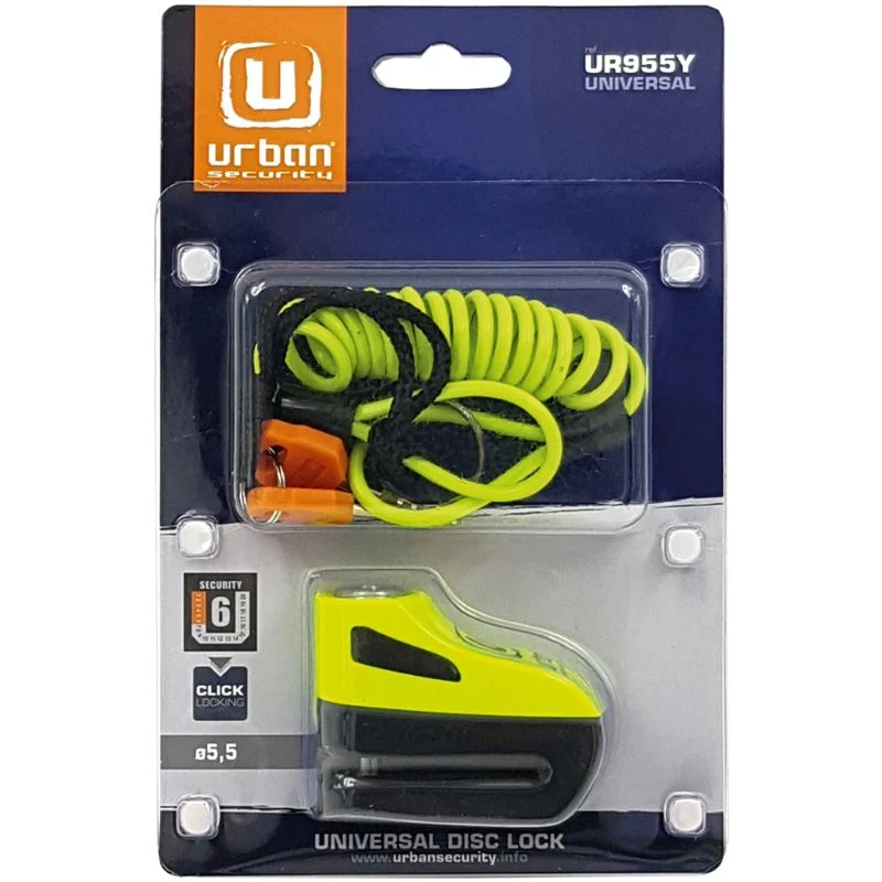 Bloque disque moto + cordon - IronGrip