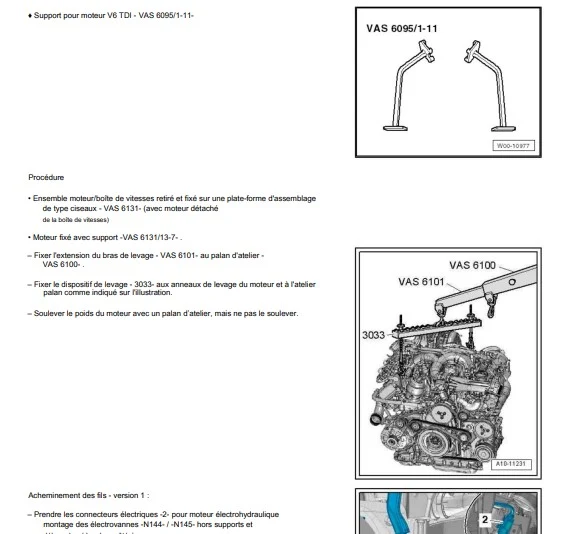 Manuel d'atelier Porsche Macan diesel V6 tdi français