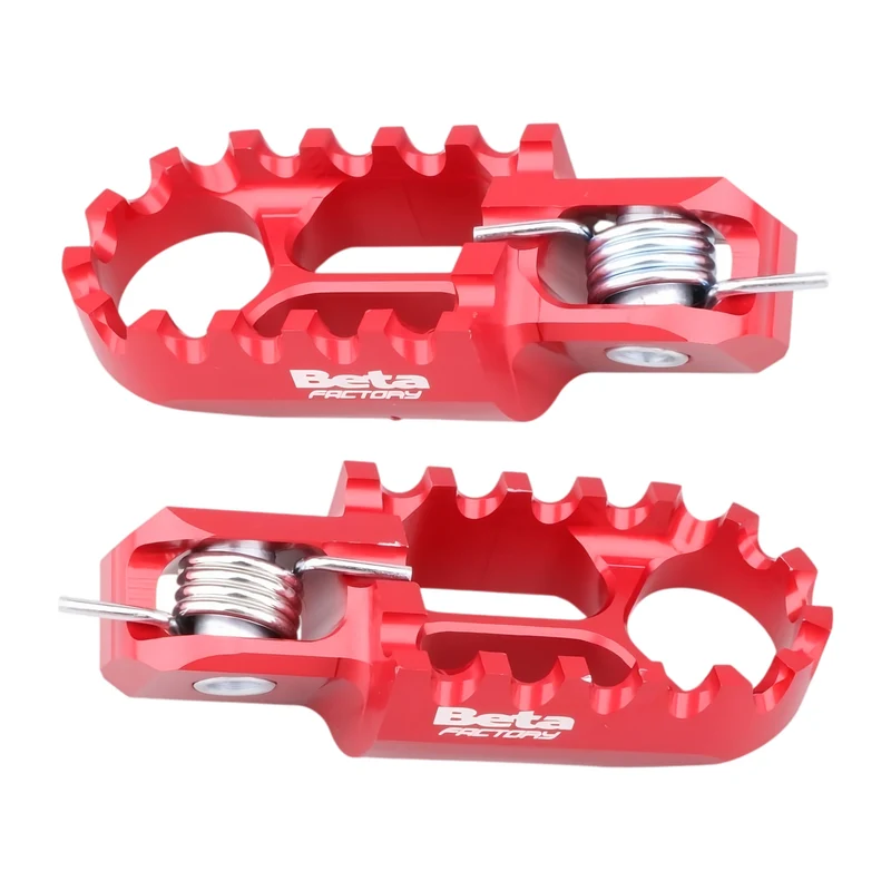 Estriberas Evo Factory Beta Enduro / Motard RR / Trial EVO - Rojo