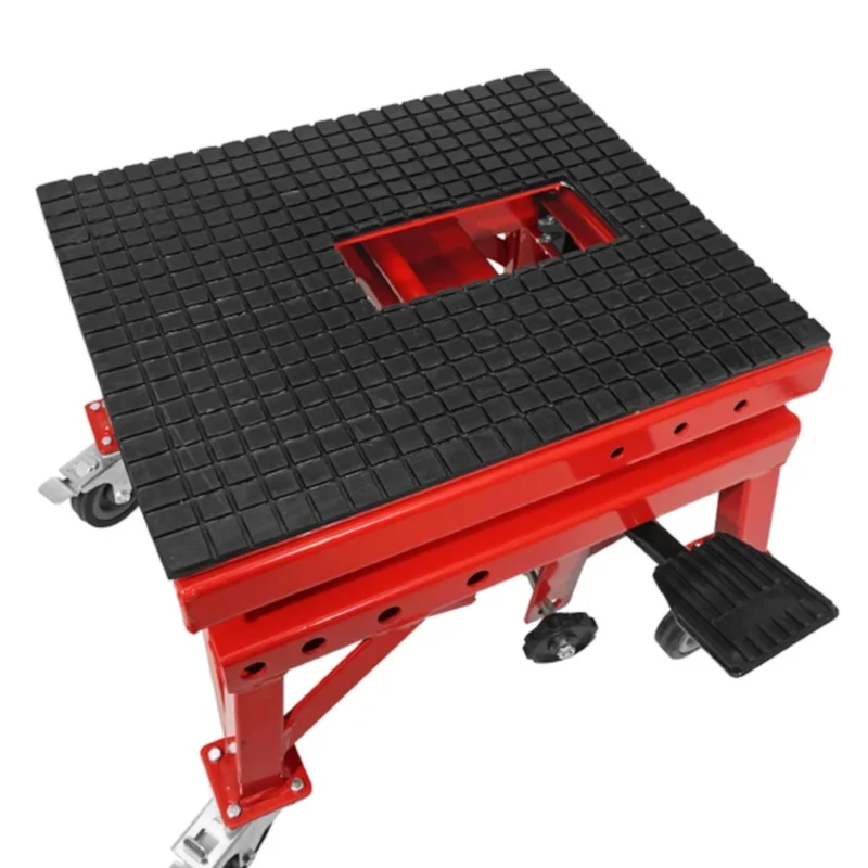Elevador hidráulico con pedal 38cm - 95cm