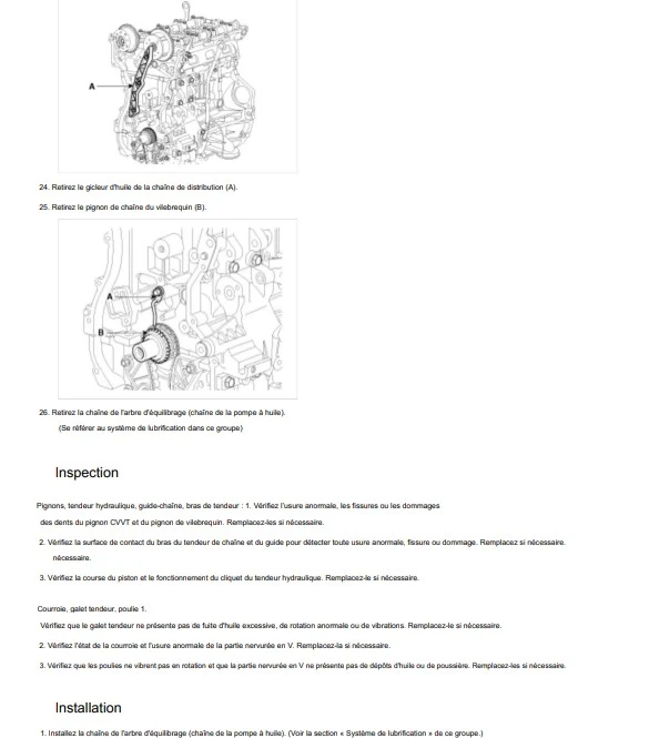 Manuel d'atelier Hyundai IX35 2011 français