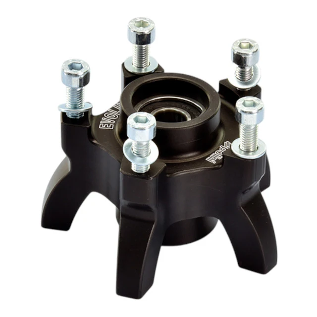Buje rueda delantera Piaggio ZIP SP 1/2 Polini - negro