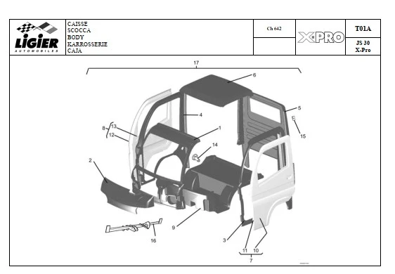 Manuels d'atelier Ligier