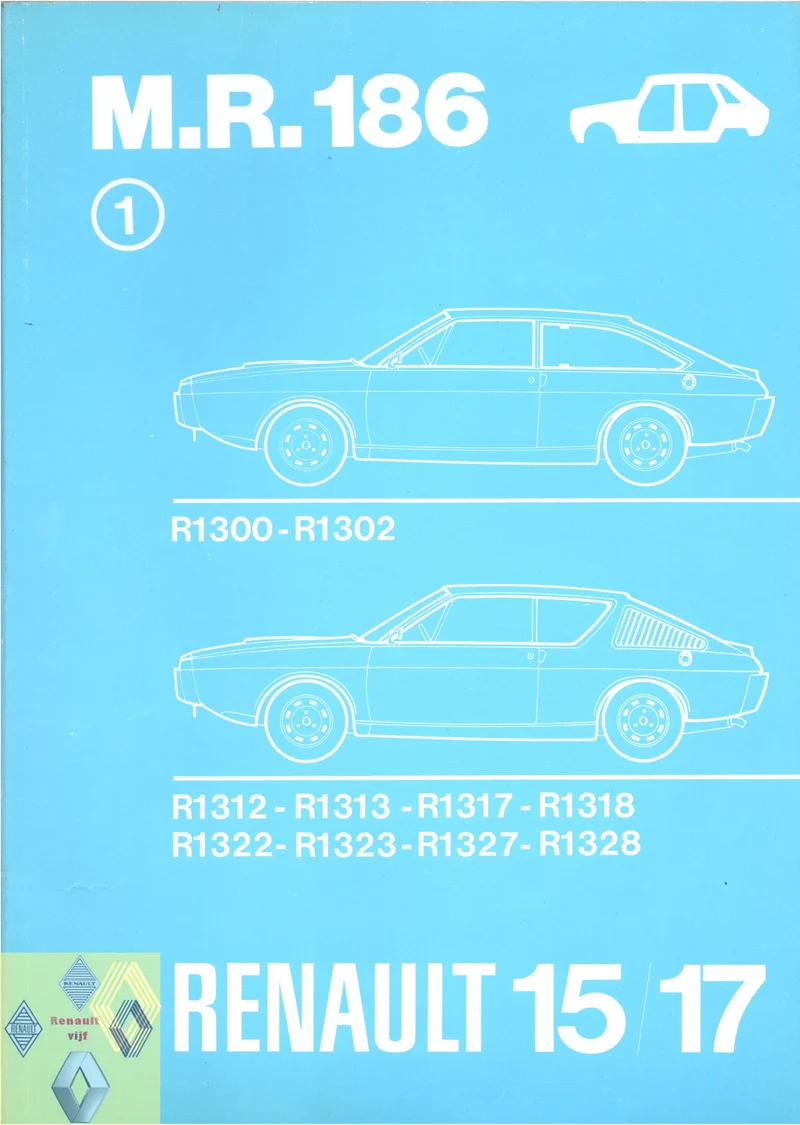 manuels d'atelier et réparation Renault 15 et 17