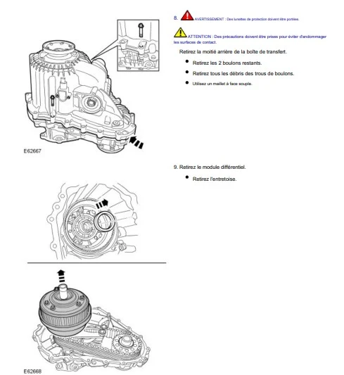 Manuel d'atelier Range Rover L322 2010 2012 français