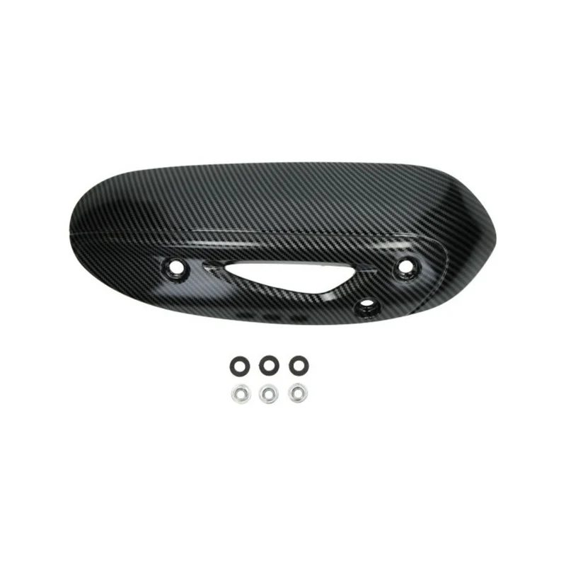 Pare-chaleur aspect carbone Piaggio Zip Iget Euro 4/5