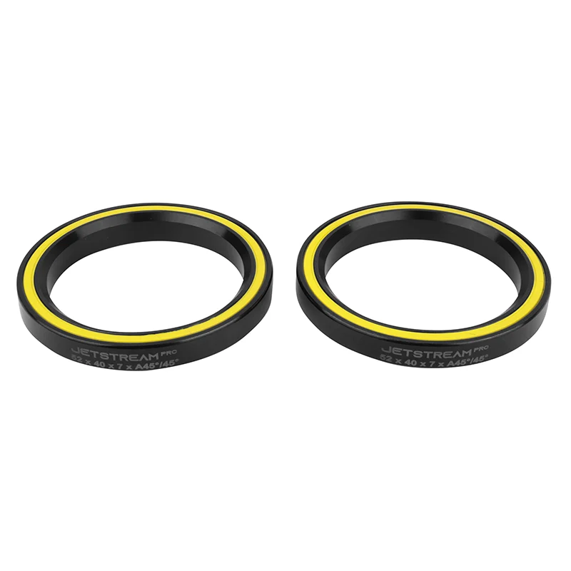 Roulement Jeu Direction Tripeak Jetstream Pro Solitech Céramique - 40 X 52 X 7 mm 45X45° (Garantie 4 Ans) -Compatible Specialized Demo Expert- (Vendu A La Paire)