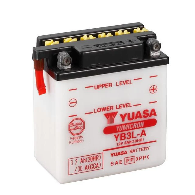 Batería YB3L-A Yuasa sin ácido
