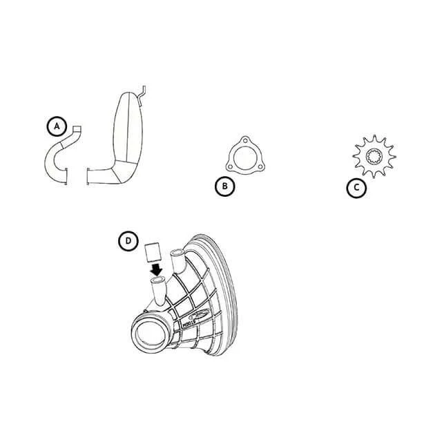 Kit deslimitacion Tune UP 2 Rieju MRT SM / PRO 50 euro 5