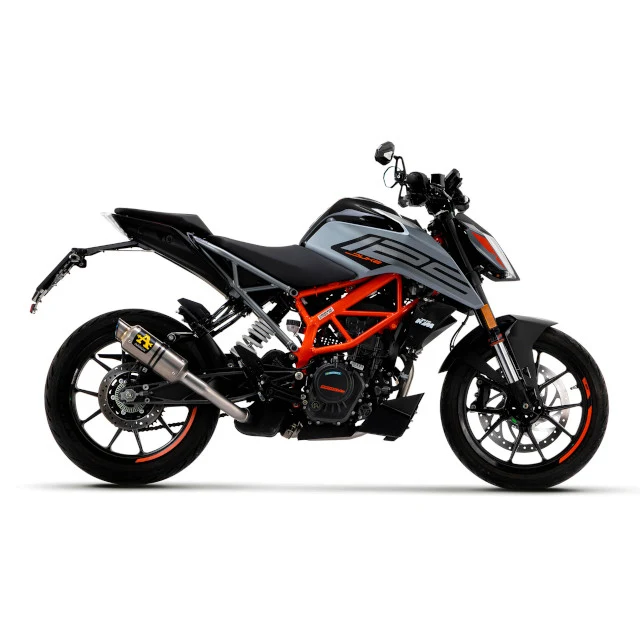 Silenciador Arrow GP2 KTM Duke 125 euro 5 21-23 - titanio