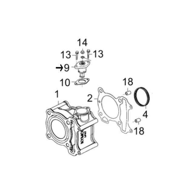 Tensor cadena distribución Kymco Super Dink 125i