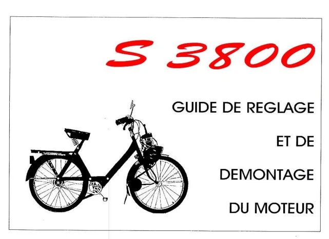 Manuels d'atelier et de réparation Solex 2200 et 3800