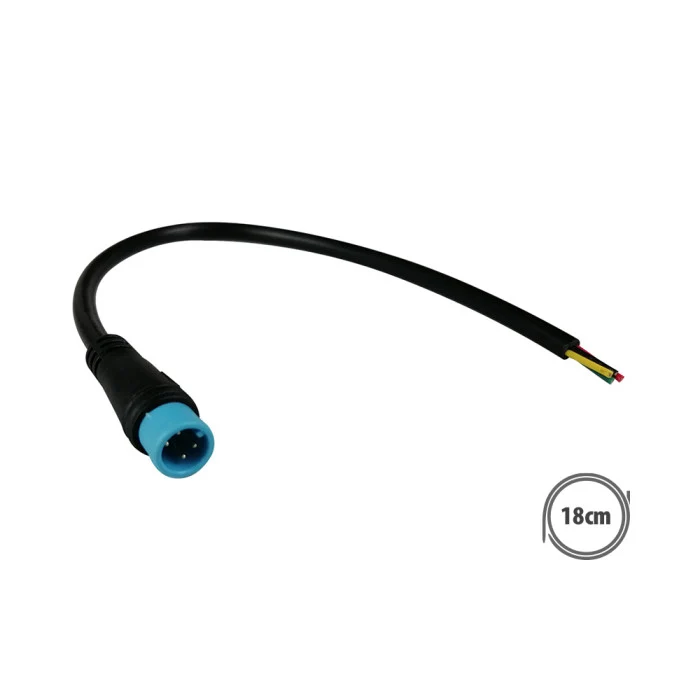 Connecteur etanche 2Pins Male