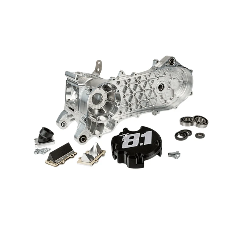 Motor court complet Carter 8.1 Fireblade 70cc 10 pouces roue Piaggio 2 coup