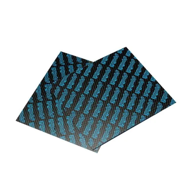 Hoja lámina de carbono Polini