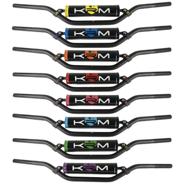 Manillar KRM Pro Ride Cross d=22 con protector