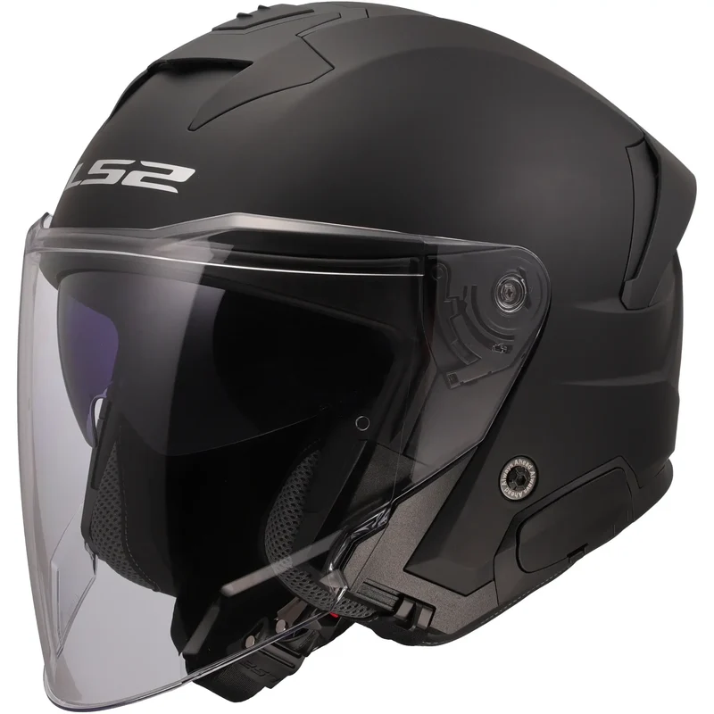 Casco LS2 OF618 Verso II Solid - Negro Mate