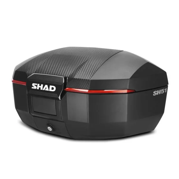 Baúl TOP CASE SH51 Shad - Carbono